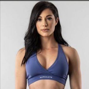 Alphalete Surface Path Wrap Bra